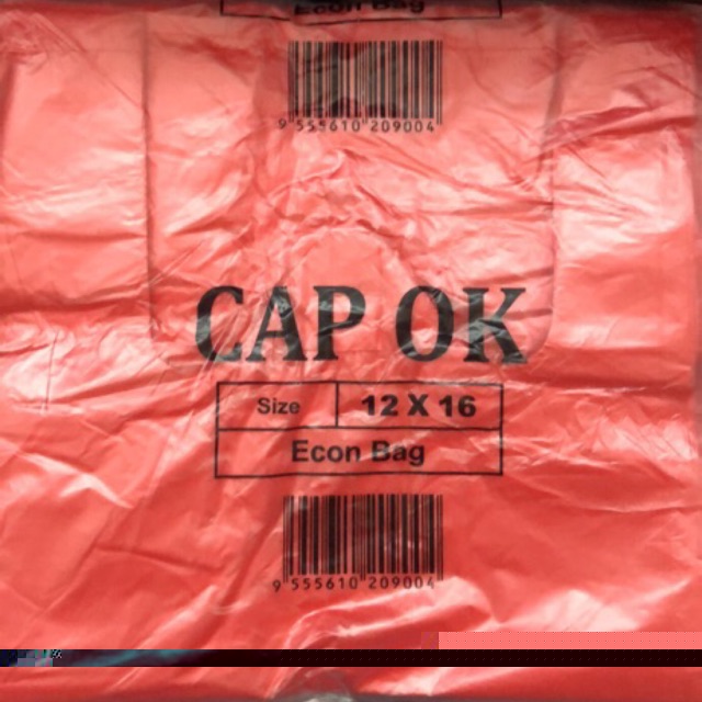 12 X 16 Plastic Bag (1pkt X 50pcs +/-)