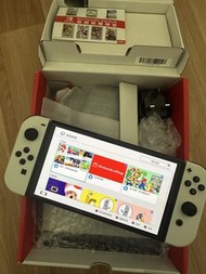 Nintendo Switch OLED 主機 白色