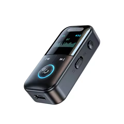 4 IN 1 Bluetooth 5.4 Audio Adapter 3.5mm Aux Wireless Music Receiver Transmitter TF Card Player with