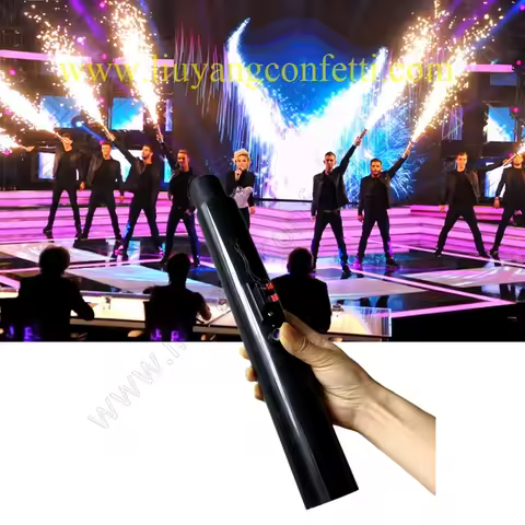 Hand Held Cold Pyro Pyrotechnics Wedding Stage Safety Firework for Birthday Holiday Ice Fountain Spa