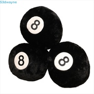 DWAYNE Billiards 8 Ball Plush Toy Seat Cushion Soft Indoor Sport Creative Gift Sofa Decor Home Decor