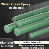G10 Fiberglass Insulation Rod FR4 Epoxy Resin Rod Water Green 3240 Epoxy Fiberglass Rod