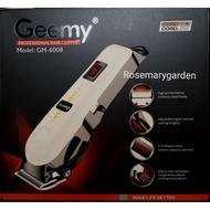 Geemy proffesional Hair Clipper GM6008 Mesin gunting rambut quality tinggi.