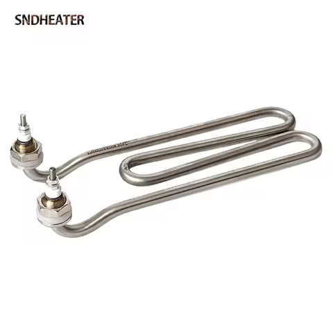 SNDHEATER 220V Electric Steamer Heating Element 1KW 2KW 14MM Thread SS304 Water Boiler Heater Resist