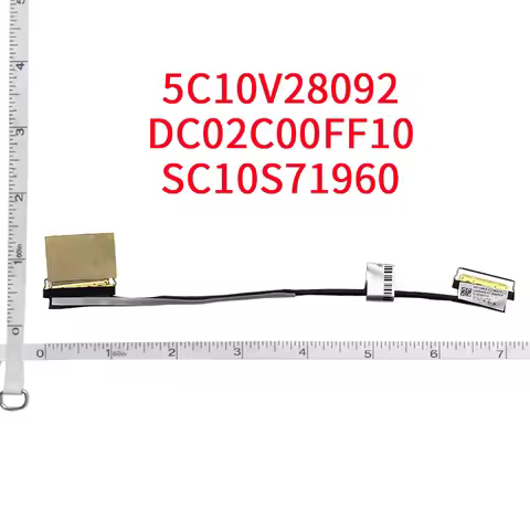 New for lenovo ThinkPad X1 Carbon 2019 2020 7th 8th Gen Laptop LED LCD lvds cable Screen Cable 5C10V