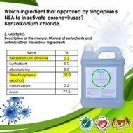 Kleenso Hand Sanitizer 4kg / Hand Sanitiser / pemcuci tanpa air / Hand Sanitizer