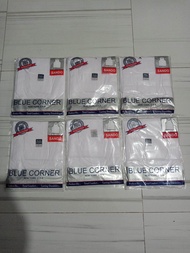 Blue Corner  sando white for adult (Men( 6pcs per order) Size  S M L XL 2XL