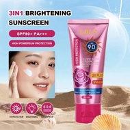 Lbls Rose Sunscreen Whitening Face Body Sunscreen Spf90 Sunblock Anti Uv Protection Cream