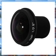 （Flash Sale）HD fisheye cctv lens 5MP 1.8mm M12x0.5 mount 1/2.5 F2.0 180 degree for video surveillanc