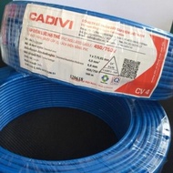 Cadivi CV-4 4mm2 Single Wire Blue