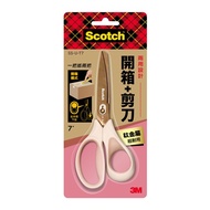 3M Scotch 2 In 1 Unboxing Scissors/SS-U-T7/Titanium/7 Inch
