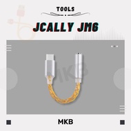 [READY STOCK] JCALLY JM6/ JM6 Pro 5N OFC Silver-Plated Cable Audio DAC Adapter CX31993 DAC Chip Alum
