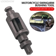 LOOKSHOW Motorcycle Swingarm Bushing Tool Engine Remover Pivot Bearing Removal & Installation Kit Co