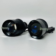 [DISKON] IBRIGHT C613 SEPASANG FOGLAMP 3 INCH CAHAYA FLAT BLUE LENS FOGLAMP HONDA TOYOTA ADA BREKET 