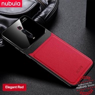NUBULA For Xiaomi Mi 9T 9T Pro (6.39 ) Casing Hard Grained Leather Back Cover Plexi glass CellPhone 