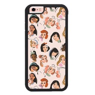 Casing Soft Case iPhone 6/7/8 Plus/X/Xr/XS Max Disney Princess FF52017