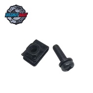 10 M6 BOLT CLIP KIP PLATE + M6X20 BOLT, JP 1 SET OF BOLT AND BODY STICK NUT M6