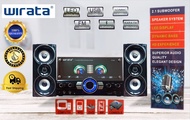 SUBWOOFER SPEAKER / WIRATA / SP-88U / 2.1 SUBWOOFER SPEAKER SYSTEM / LED / 1500W / USB / RADIO / BLU