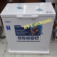 Chest Freezer AQUA AQF-160 / AQUA AQF160 (W) Box Pembeku 150 Liter