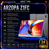 ARZOPA Z1FC 16.1 Portable Gaming Monitor" – FHD 1080P 144Hz, sRGB, HDR, HDMI & USB-C, For Laptop PC