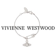 Empress Dowager's bracelet with Saturn pendant brooch in silver