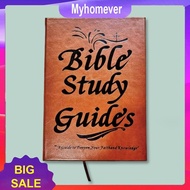 Bible Study Guide Bible Study Notebook Bible Book Summary Guide Christian Gift