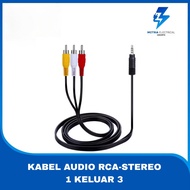 Audio Video Cable 3-1 AV to 3 RCA 1.5m