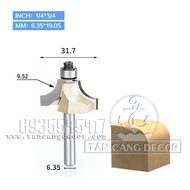 Arden Router Bit R9.52 Core 6.35 mm - A040163
