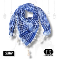 Latest men's patterned tassel turban Palestinian turban/ turban/ for Hajj and umrah