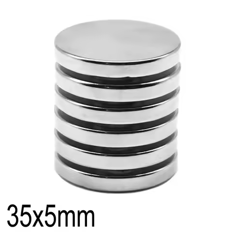 35x5 Thick Round Magnet 35*5 Powerful Strong Magnets 35x5mm For Home Refrigerators, Offices DIY 35*5