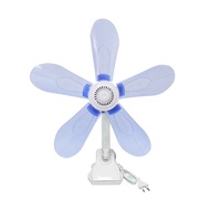 JM-729 MINI FAN 5 BLADES MULTIFUNCTIONAL FAN 25WATT CLAMP FAN