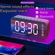 Mini Wireless Speaker Bluetooth Speaker Portable Speaker Bluetooth Speaker Alarm Clock digital with Speaker