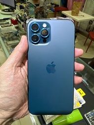 二手 iphone 12 promax 256g 藍色 功能正常