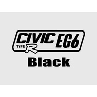 Civic EG6 Type R Sticker Design Automobile Vinyl Decals for Cars