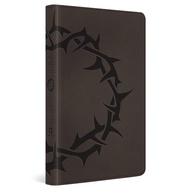 ESV PREMIUM GIFT BIBLE (TruTone, Charcoal, Crown Design) Imitation Leather
