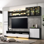 WALL TV CABINET FUll Set melamine fiver wooden