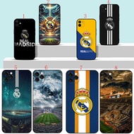 iPhone 11 12 13 Pro Max XR 12 13 Mini S49 Real Madrid Soft black phone case
