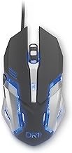 DR1TECH Avenger Gaming Mouse with Cable - 6 Buttons for up to 3200 DPI - Lightweight and Durable Des