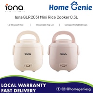 Iona 0.3L Mini Rice Cooker GLRC031 Creme White / Pink