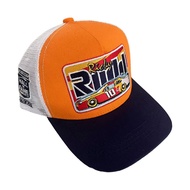 Embroidered Mesh Baseball Cap Fashionable Breathable Trendy Hat 3D Three-Dimensional Sports Mesh Cap