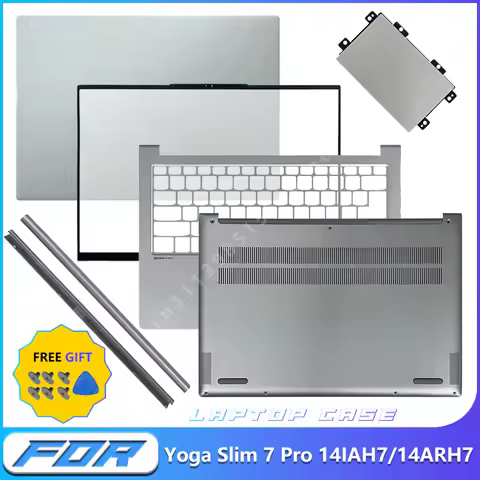 New Laptop Parts For Yoga Slim 7 Pro 14IAH7 14ARH7 Xiaoxin Pro 14 2021 LCD Back Cover Bezel Palmrest