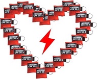 20 CPR Barrier With Keychain Cpr Face Shield AED Red Pouch CPR 30:2