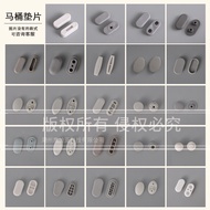 ✅ shock absorption ✅ cushioning silent Toilet seat gasket in stock anti-collision rubber cushion ❉To
