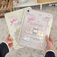 ZOYU | เคส iPad 11 แบบใสบางเบา ปกป้องเต็มรูปแบบ พร้อมช่องเสียบปากกา