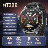 MT3 ECG Smart Watch 1.43 AMOLED Screen Bluetooth Call Multi-Sports Mode Men's Blood Oxygen