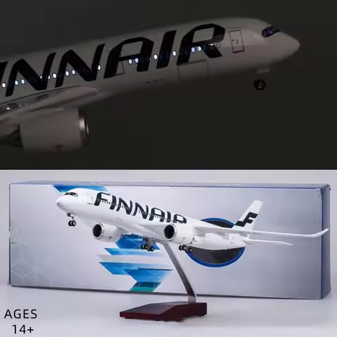 For Airbus A350 aircraft model 1:142 Russian 350 UAE 350 Cathay 350 47cm model