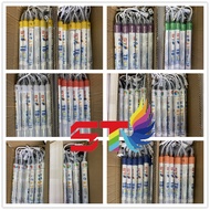 ST 30pcs หลอดไฟLED หลอดไฟสี led หลอดไฟงานวัด หลอดน็อคดาวน์ หลอดพร้อมปลั๊ก T8 18w มี11สี