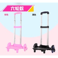 6 Wheel Trolley for School Bag Staircase Trolley Backpack