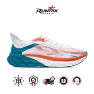 HIJAU 910 Nineten FUUTO REVENGE Running Shoes - IVORY WHITE/ORANGE GREEN
