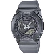 【柒號本舖】CASIO 卡西歐G-SHOCK 農家橡樹金屬電子錶-灰 / GM-S2100MF-1A (台灣公司貨)